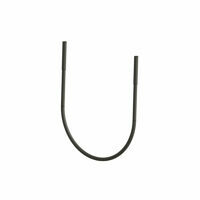U-BOLT, 8IN PIPE, 3/8-16, STAINLESS STEEL